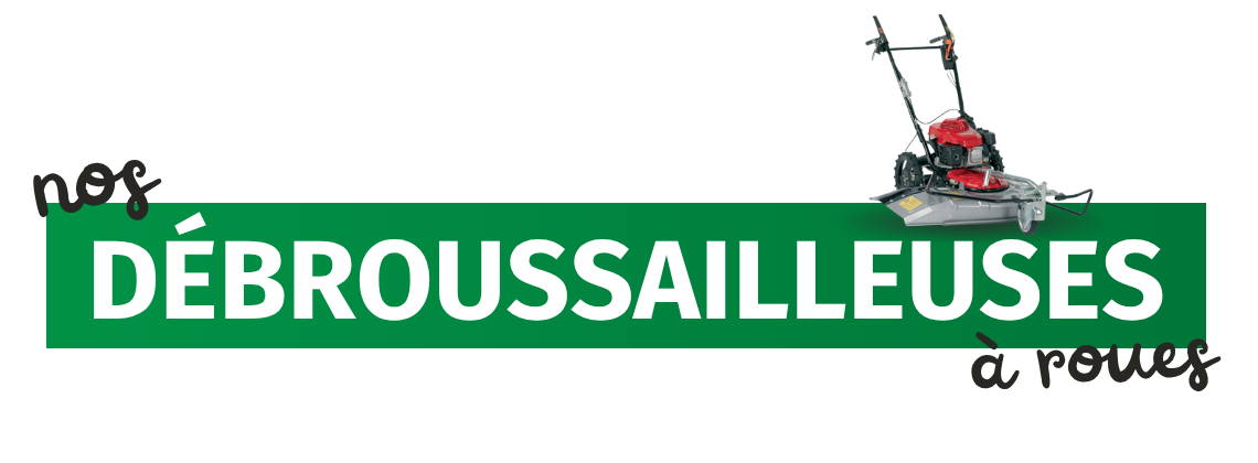 débroussailleuses à roue