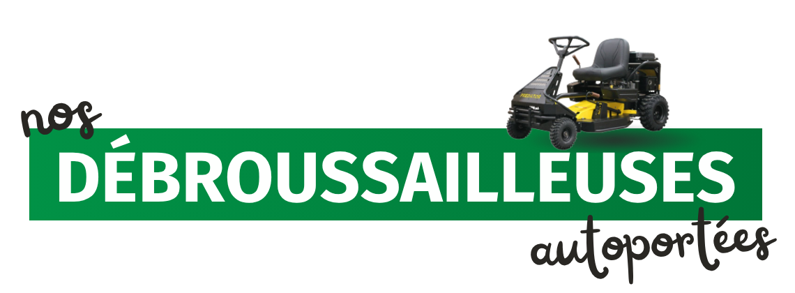débroussailleuses autoportées