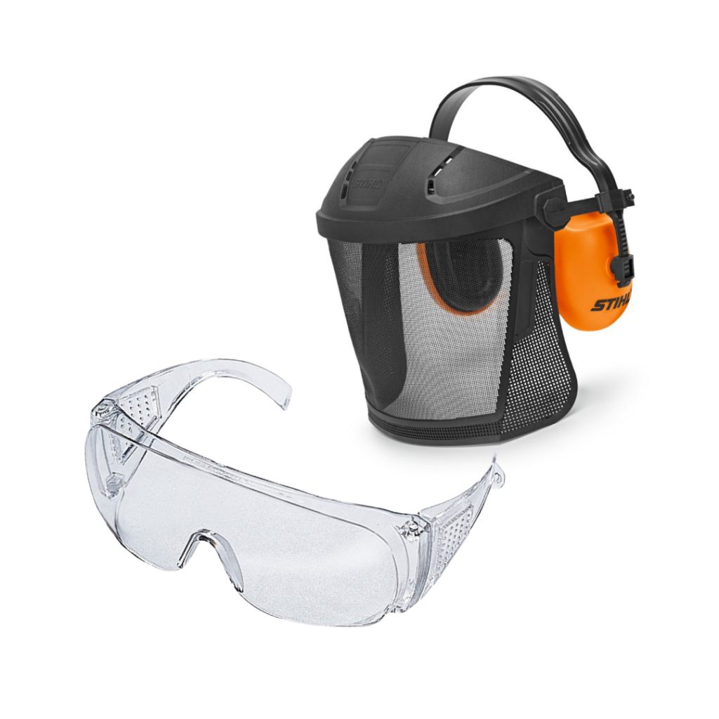 Visière et Lunettes STIHL - EPI Défi-Mat Jardin