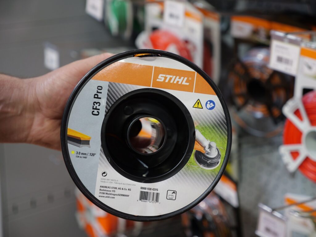 Fil débroussailleuse STIHL 3mm chez Défi-Mat Jardin