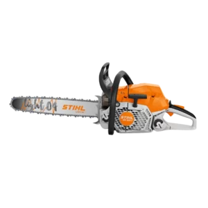 Tronçonneuse thermique STIHL MS 300 avec injection électronique STIHL Injection, disponible chez Défi-Mat Jardin.