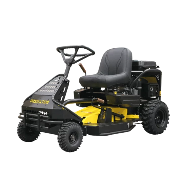 Débroussailleuse autoportée Sabre PREDATOR 71 pour hautes herbes et terrains difficiles, disponible chez Défi-Mat Jardin.
