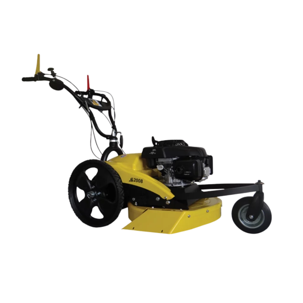 Débroussailleuse à roues Roques & Lecœur RL2008B pour hautes herbes et terrains difficiles, disponible chez Défi-Mat Jardin.
