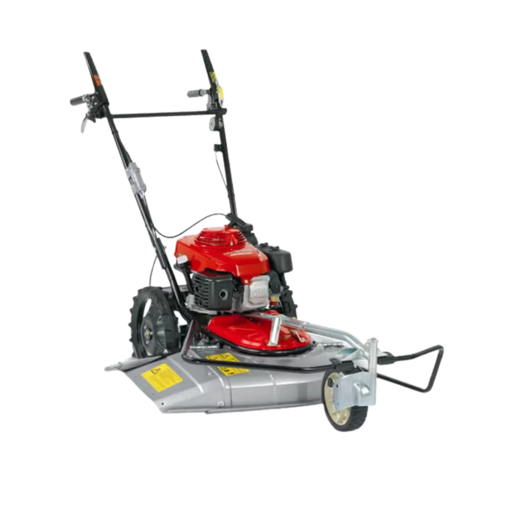 Débroussailleuse à roues Honda UM536 pour hautes herbes et végétation dense, disponible chez Défi-Mat Jardin.