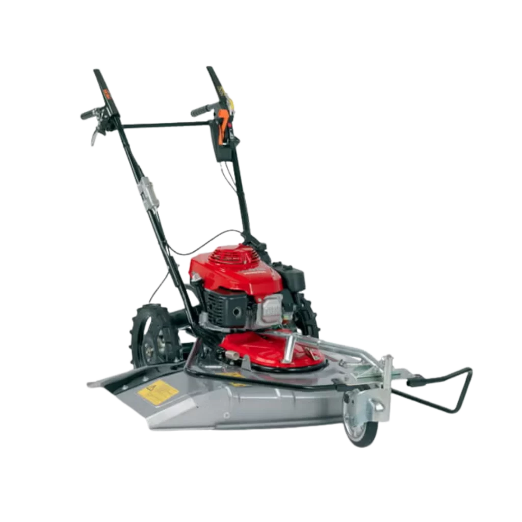 Débroussailleuse à roues Honda UM616 EBE pour hautes herbes et terrains difficiles, disponible chez Défi-Mat Jardin.