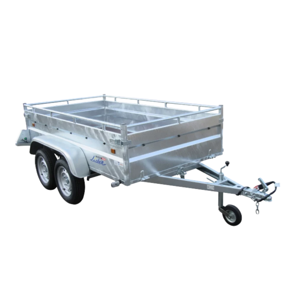 Remorque Lider ROBUST robuste et polyvalente, disponible chez Défi-Mat Jardin.