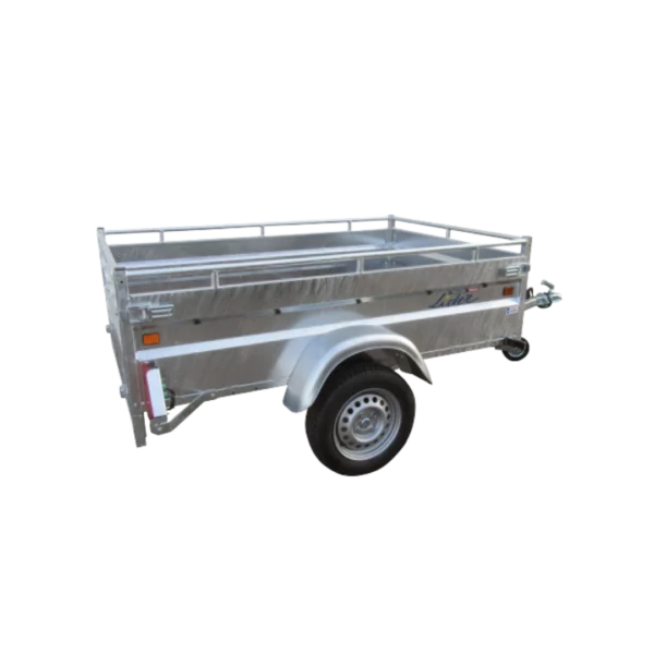 Remorque Lider ROBUST 200 × 134 robuste et polyvalente, disponible chez Défi-Mat Jardin.