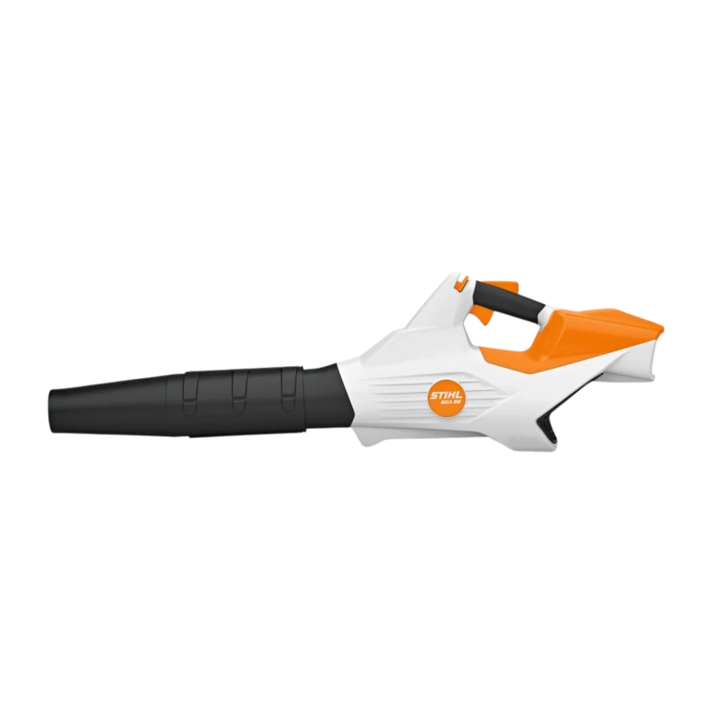 Souffleur à batterie STIHL BGA 86 avec moteur EC pour l'entretien des jardins, disponible chez Défi-Mat Jardin.