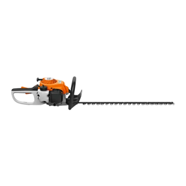 Taille-haies thermique STIHL HS 45 léger et maniable pour l'entretien des haies, disponible chez Défi-Mat Jardin.