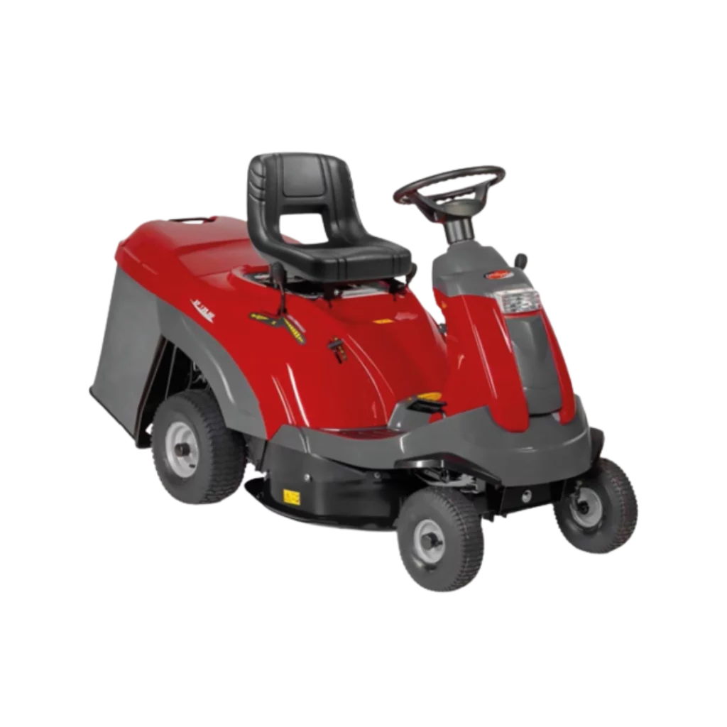 Tondeuse autoportée Honda F125HST avec ramassage arrière, disponible chez Défi-Mat Jardin.