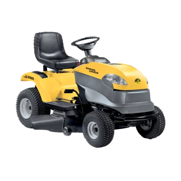 Tondeuse autoportée Roques & Lecœur RL998HST à éjection latérale, disponible chez Défi-Mat Jardin.
