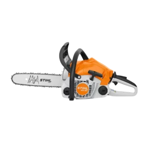 Tronçonneuse thermique STIHL MS 162 pour la coupe de bois de chauffage, disponible chez Défi-Mat Jardin.